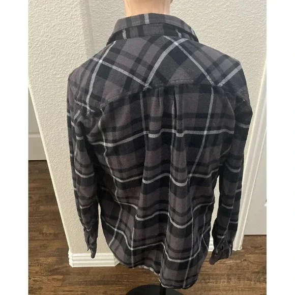 Missouri Tigers Mizzou Columbia Mens Shirt L Plaid Long Sleeve Button Up SEC - Picture 3 of 4